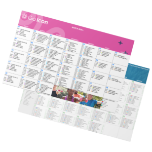 11" x 17"  Two Sided